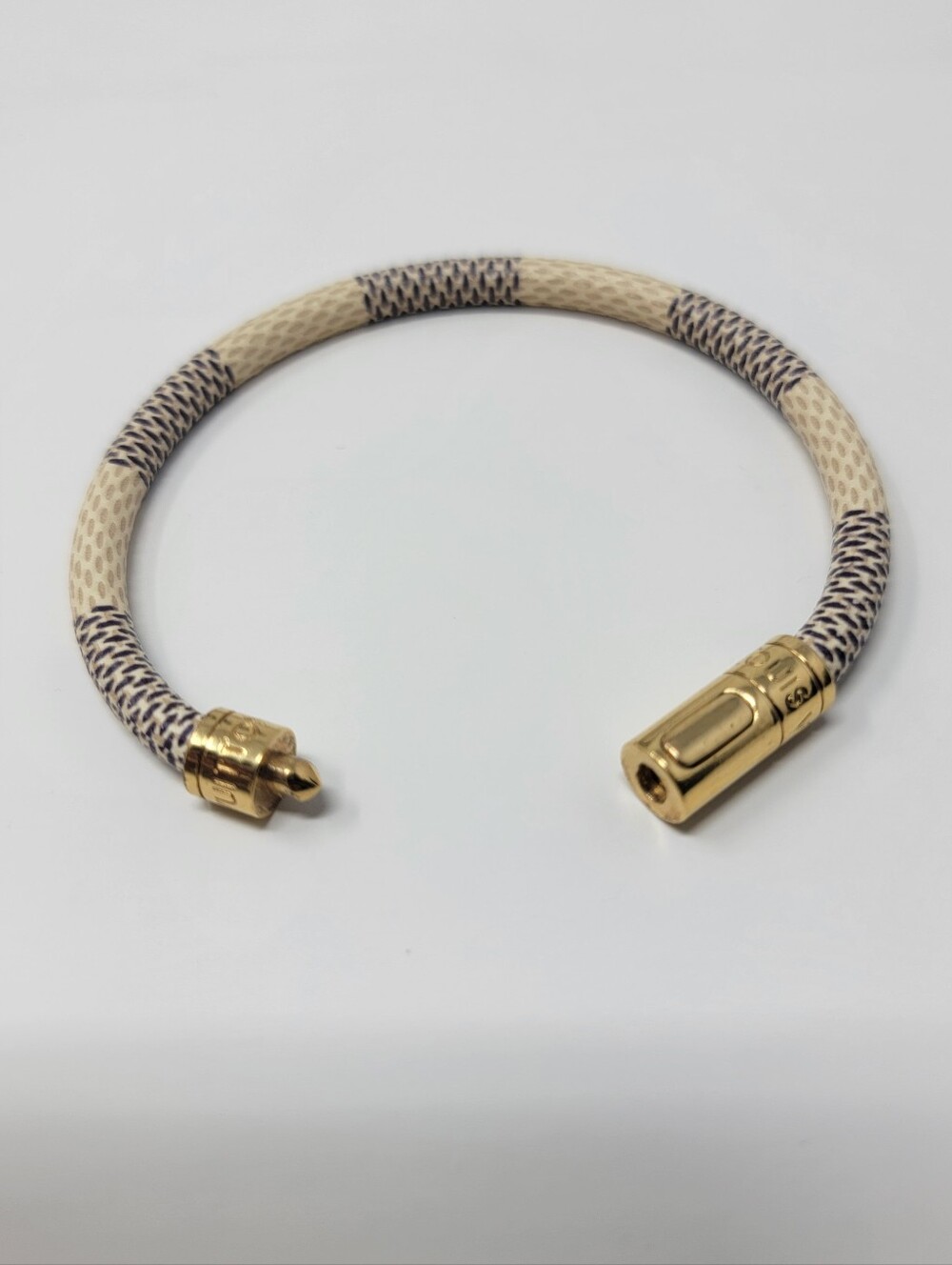 Louis Vuitton Damier Azur Keep It Bracelet Size 6 Inch - Picture 3 of 6